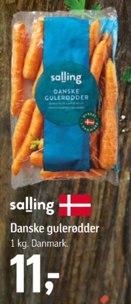 Salling, Gulerødder