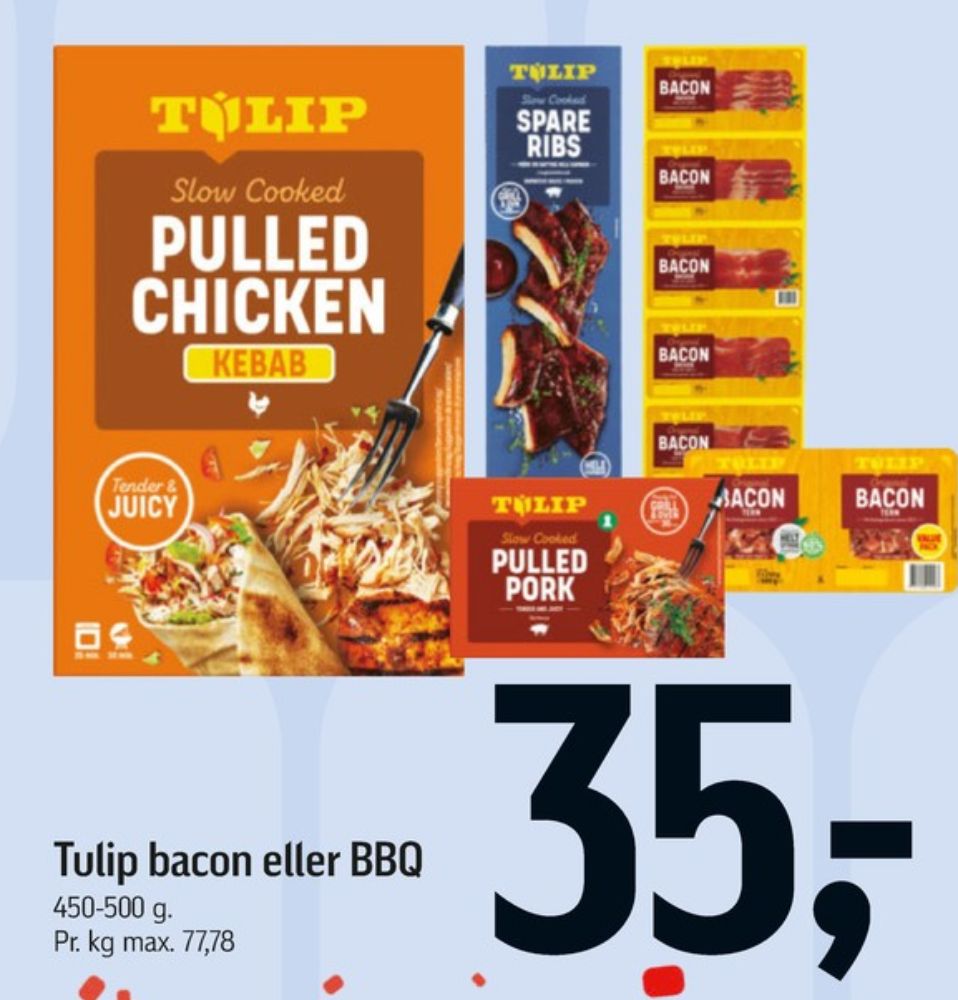 Tulip, Bacontern