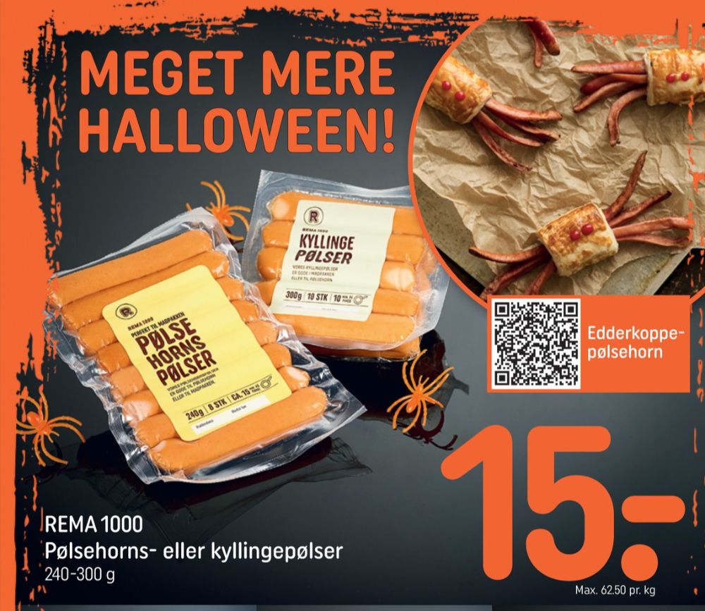 Rema 1000, Kyllingepølser