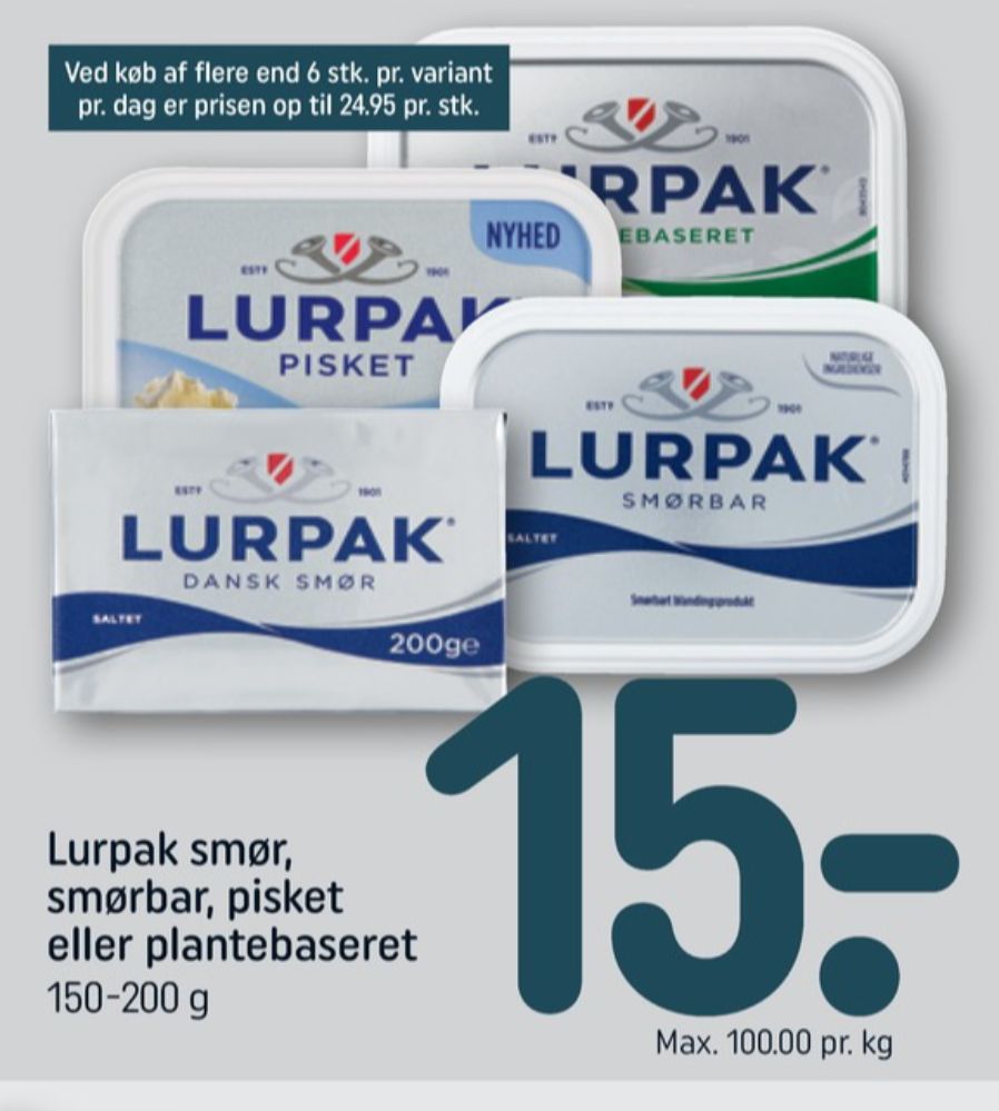 Lurpak, Smørbar