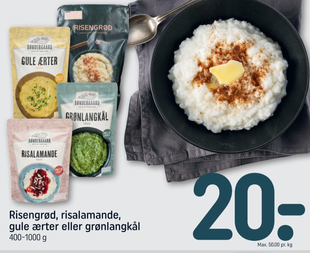 Søndergaard, Risalamande