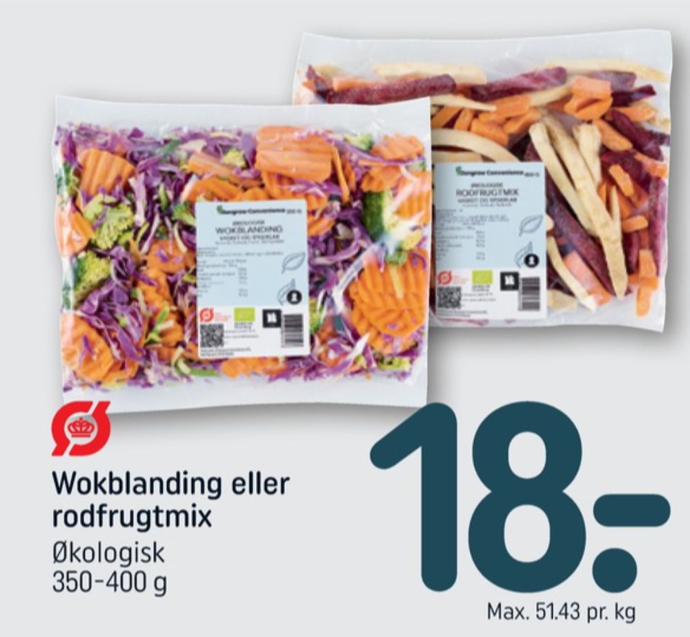 Yding Grønt, Wokblanding