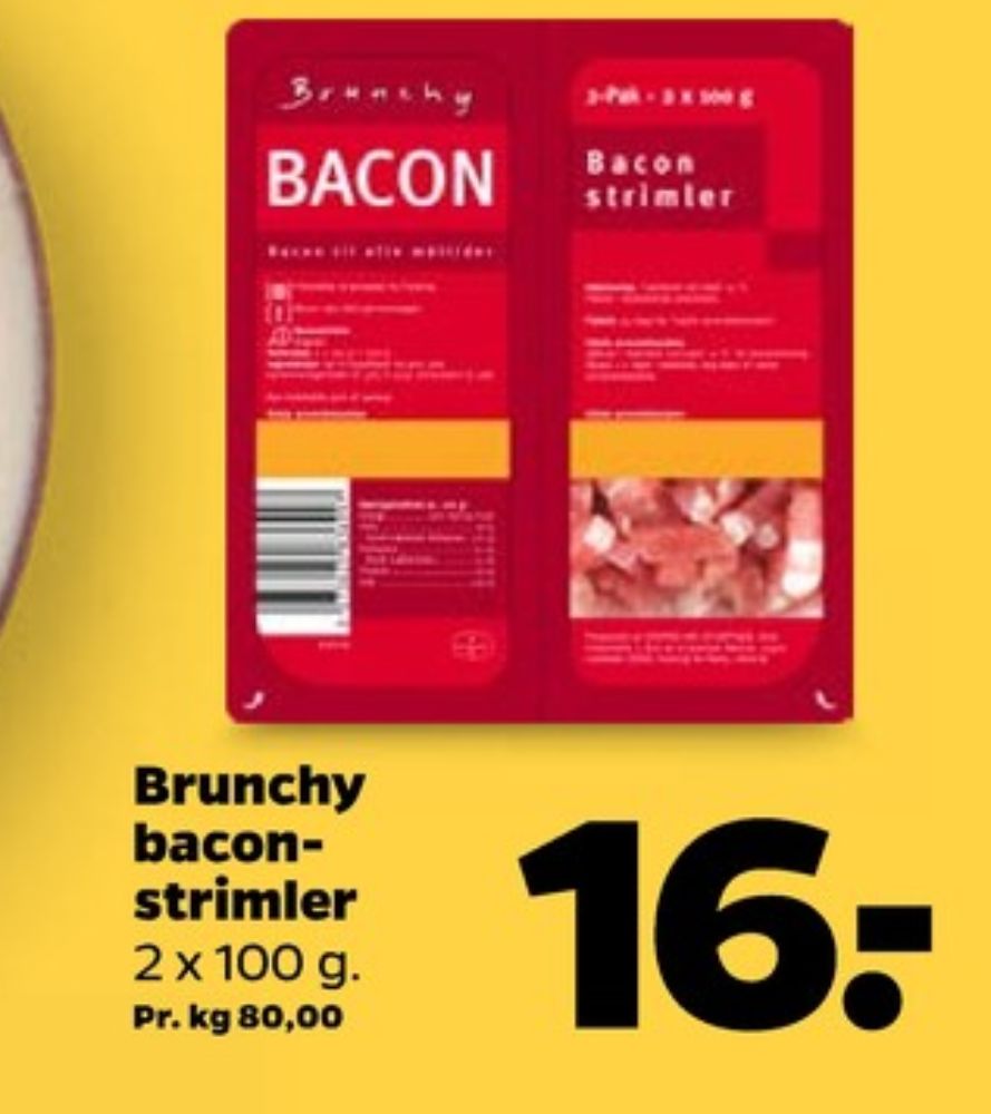 Brunchy, Bacontern