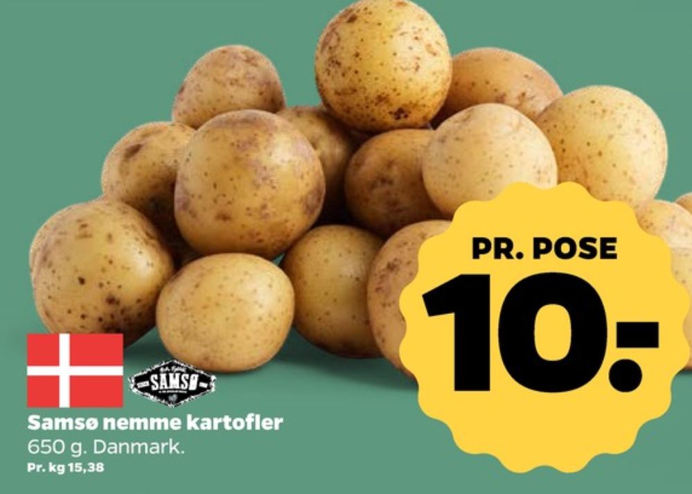 Samsø, Kartofler