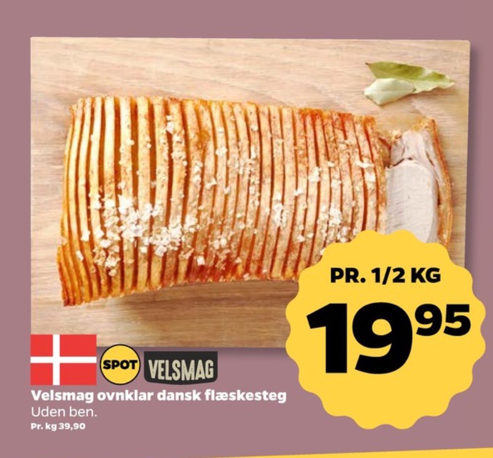 Velsmag, Flæskesteg