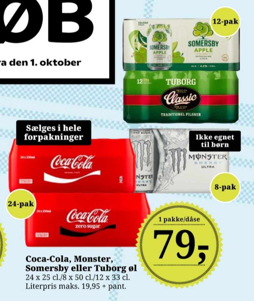 Monster Ultra Energy, Energidrik 8 pk.