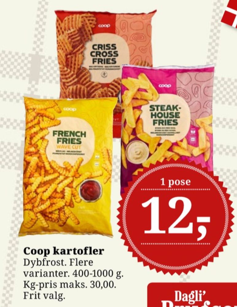 Coop, French Fries Wave Cut