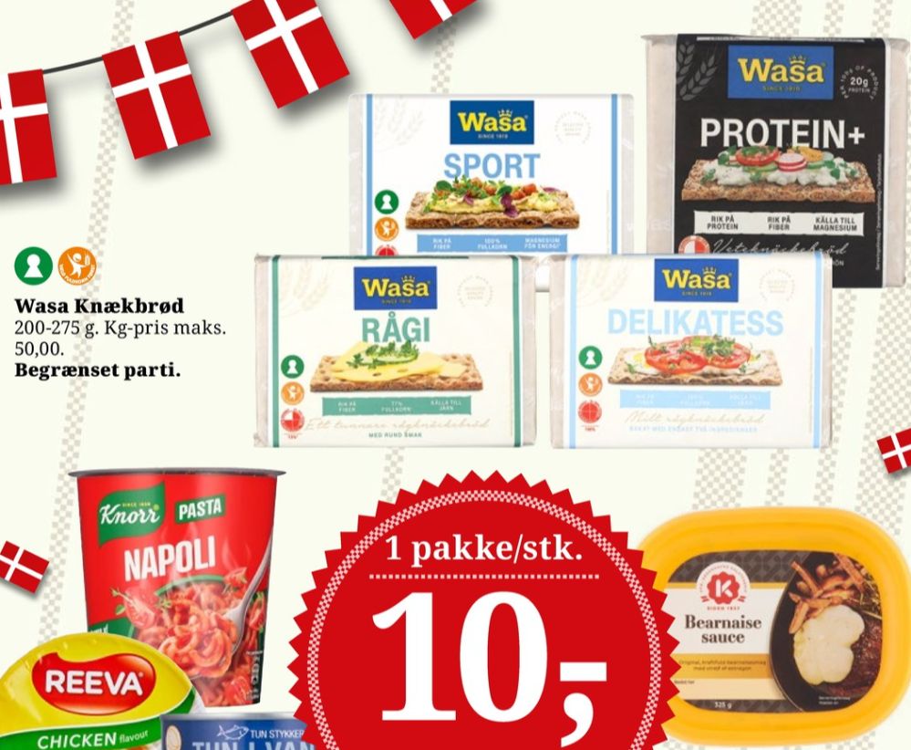 Wasa, Delikatesse Sesam knækbrød