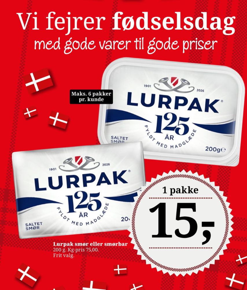 Lurpak, Smør