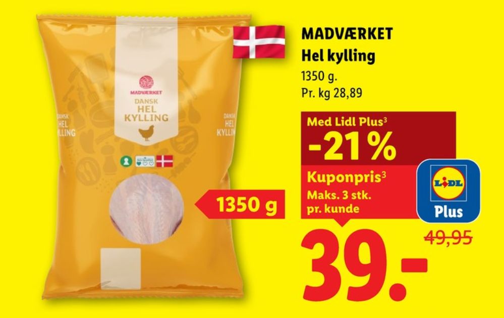 Madværket, Kylling