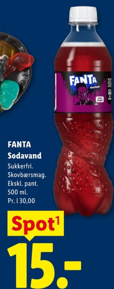 Fanta Skovbær Zero, Fanta skovbær sukkerfri