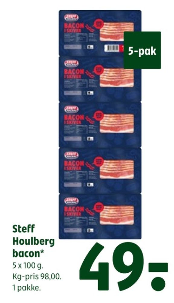 Steff Houlberg, Baconskiver