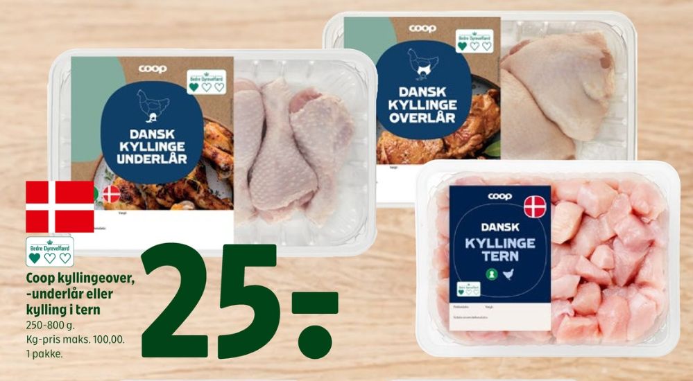Coop, Kyllingeoverlår