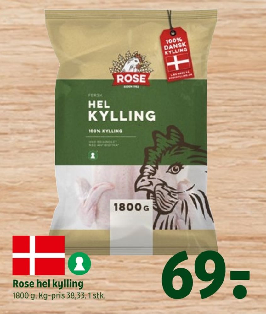 Rose, Kylling