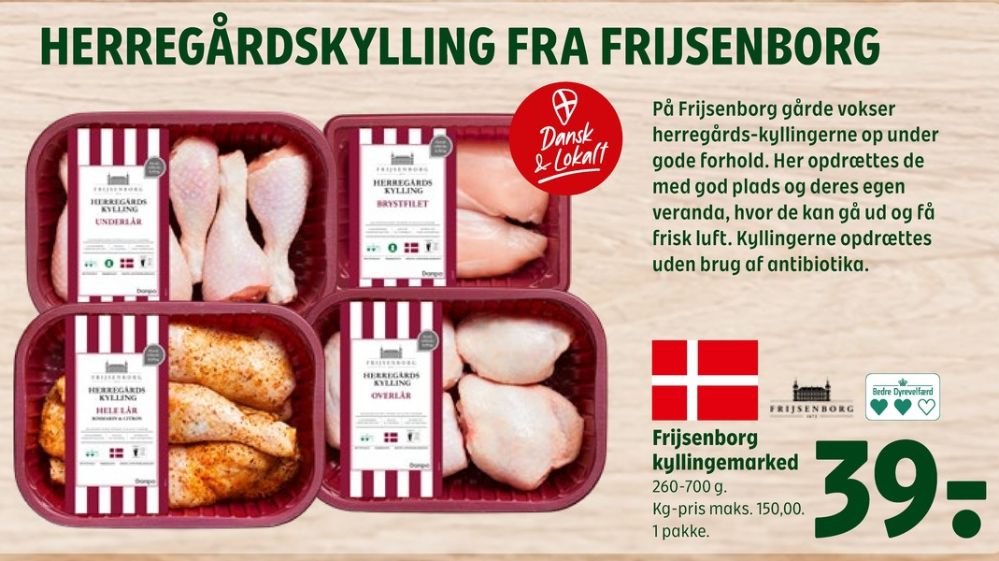 Frijsenborg, Kyllingelår