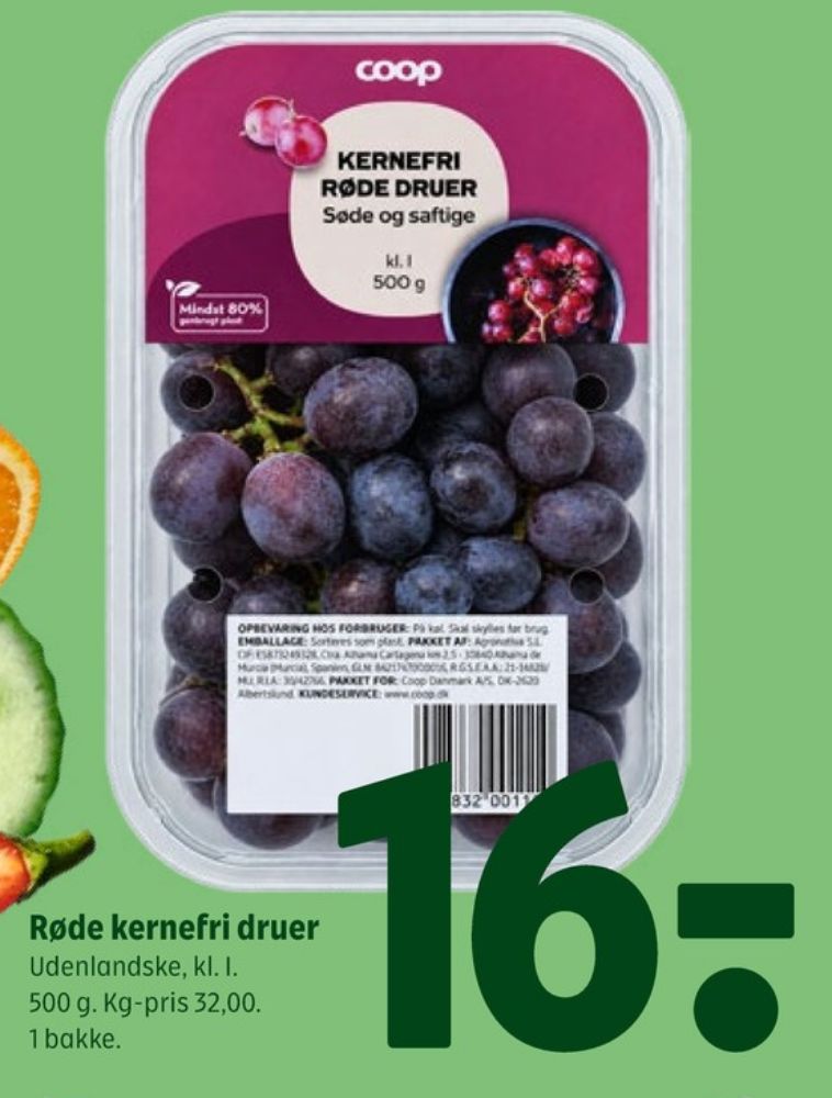 Coop, Vindruer