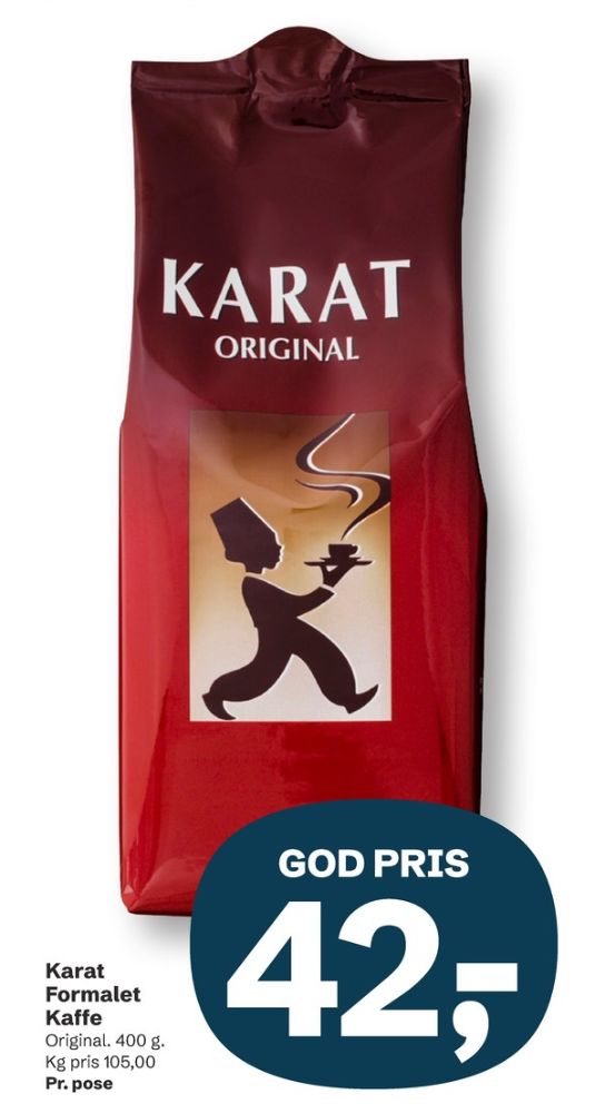 Karat Original, Kaffe Formalet