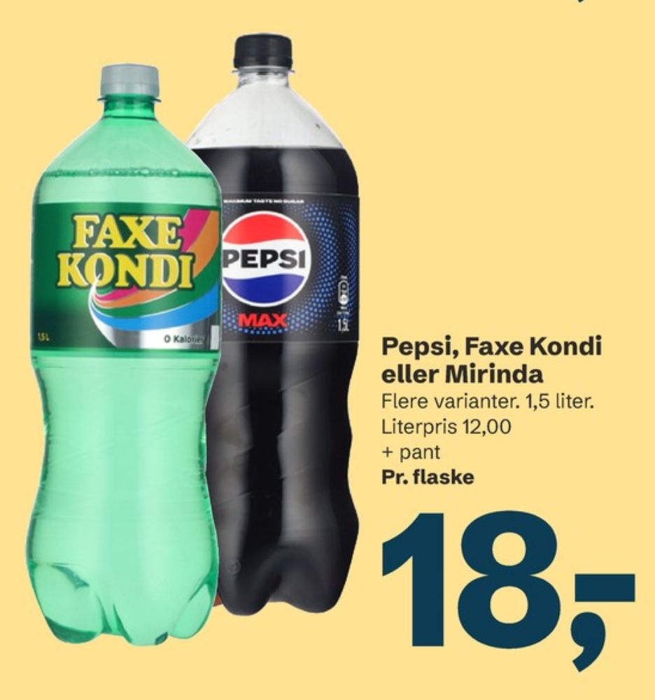 Pepsi Max, Cola