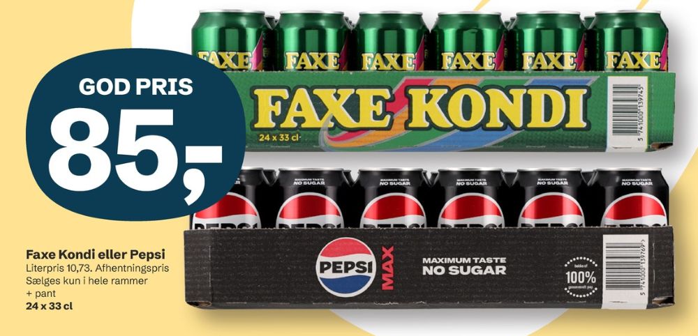 Pepsi Max, Cola 24 pk.