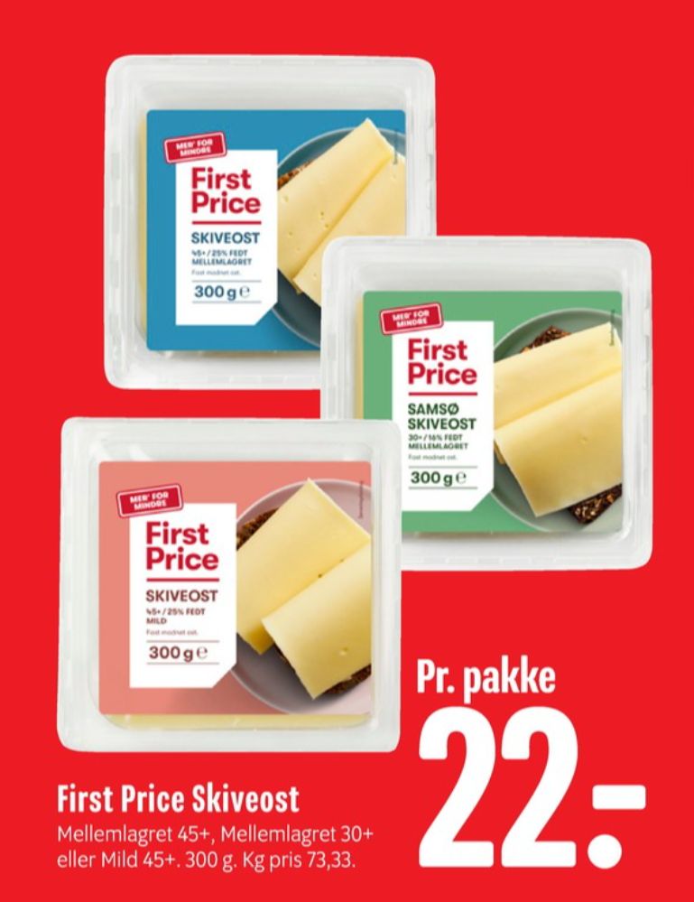First Price, Skiveost Mild