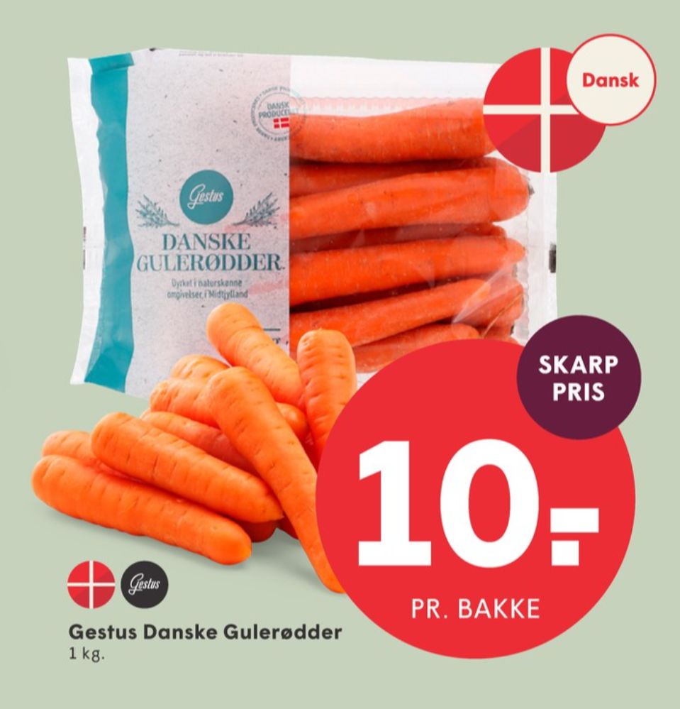 Gestus, Gulerødder