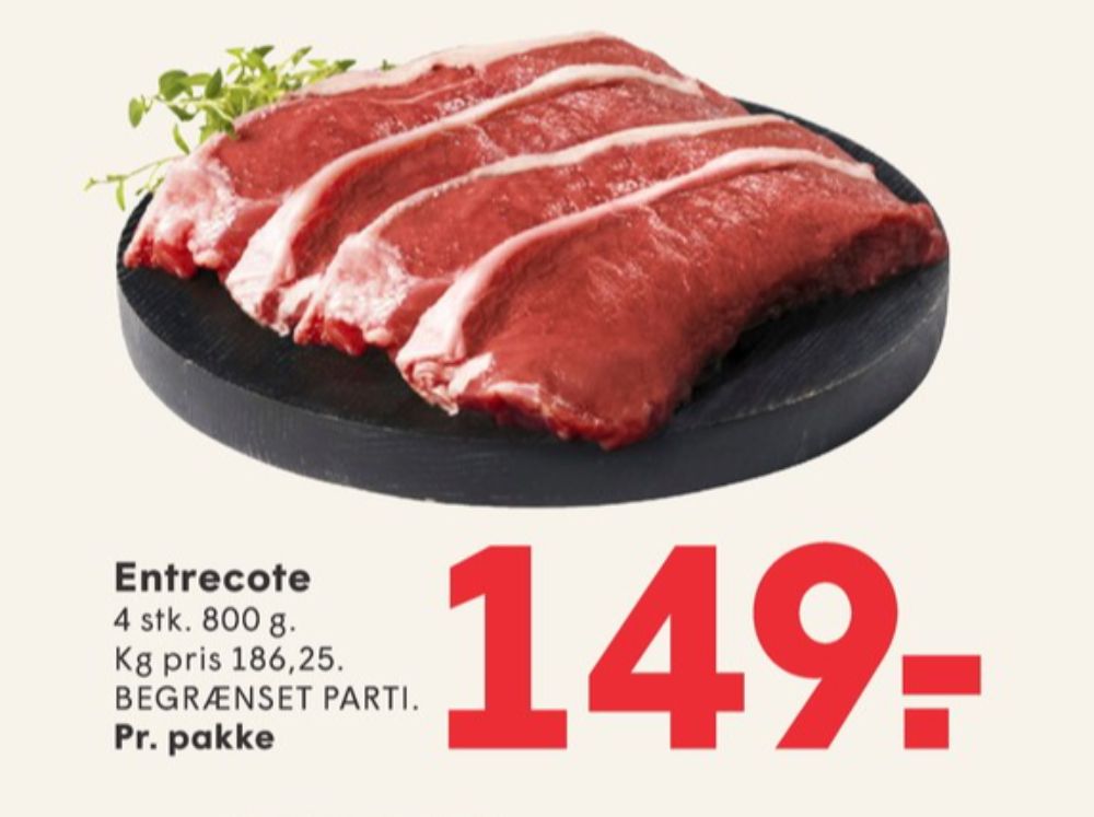 Okseentrecotes