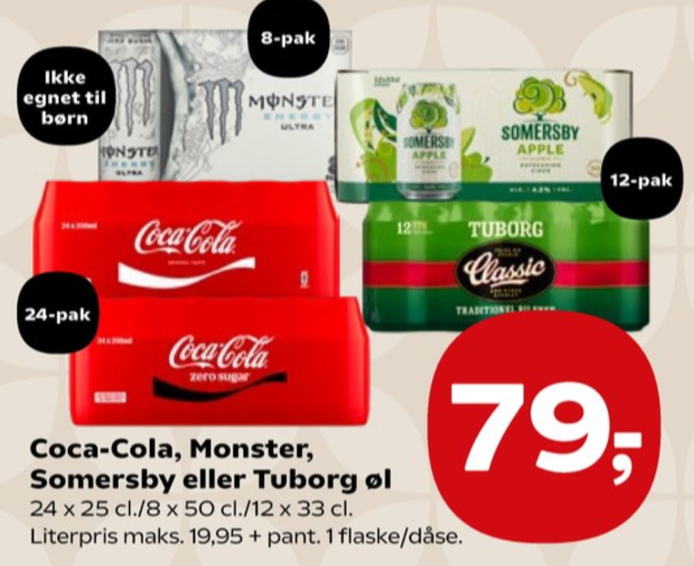Coca Cola, Cola 24 pk.