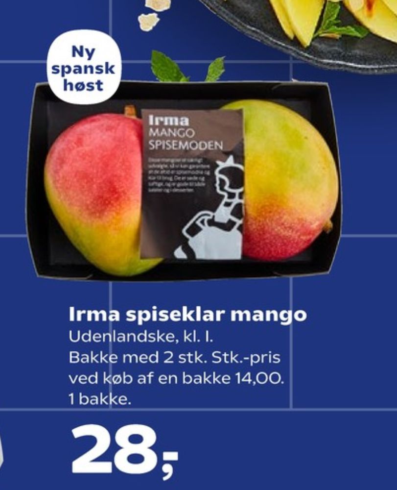 Irmas, Mango