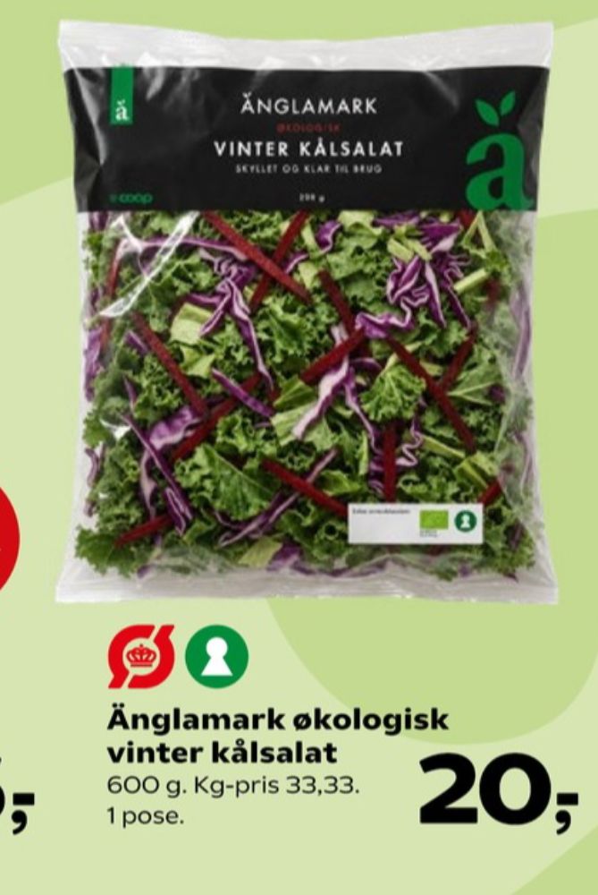 Änglamark, Kålsalat