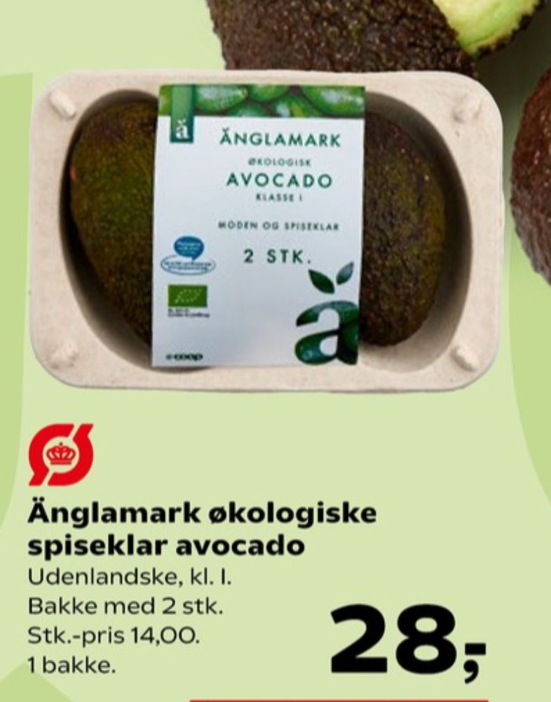 Änglamark, Avocado