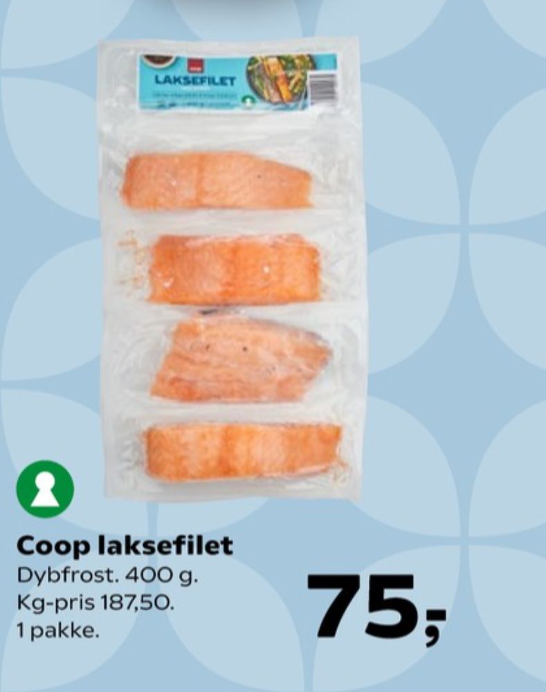 Coop, Laksefilet