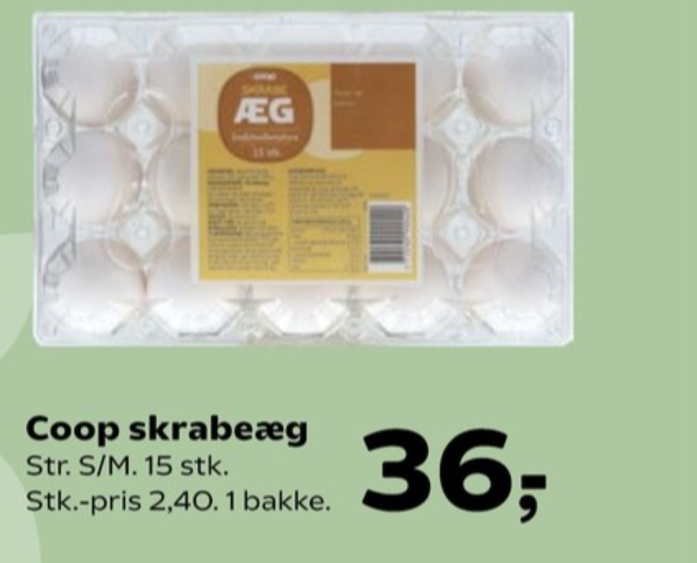 Coop, Skrabeæg S/M