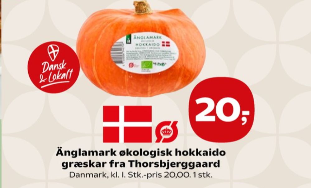 Thorsbjerggaard, Hokkaidogræskar