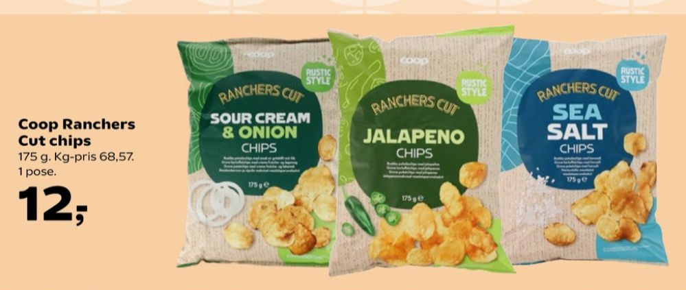 Coop Ranchers Cut, Jalapenochips