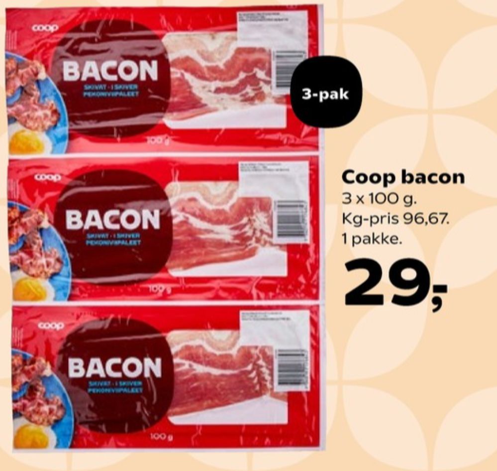 Coop, Baconskiver