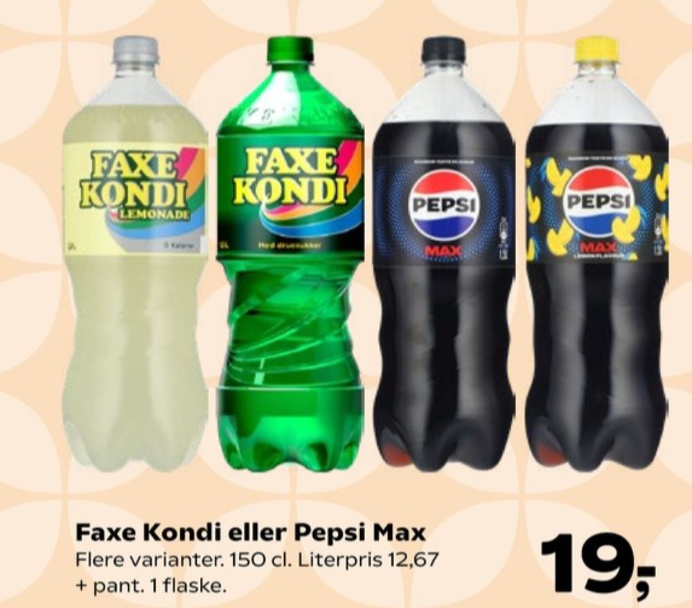 Pepsi Max Lemon, Cola