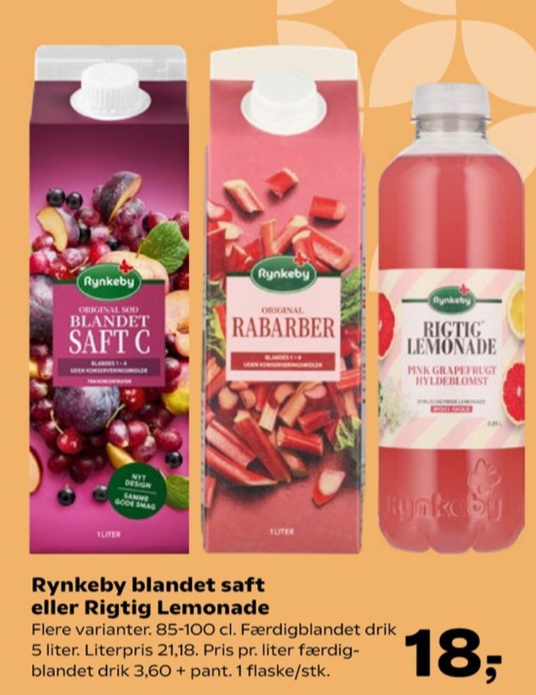 Rynkeby, Blandet Saft C