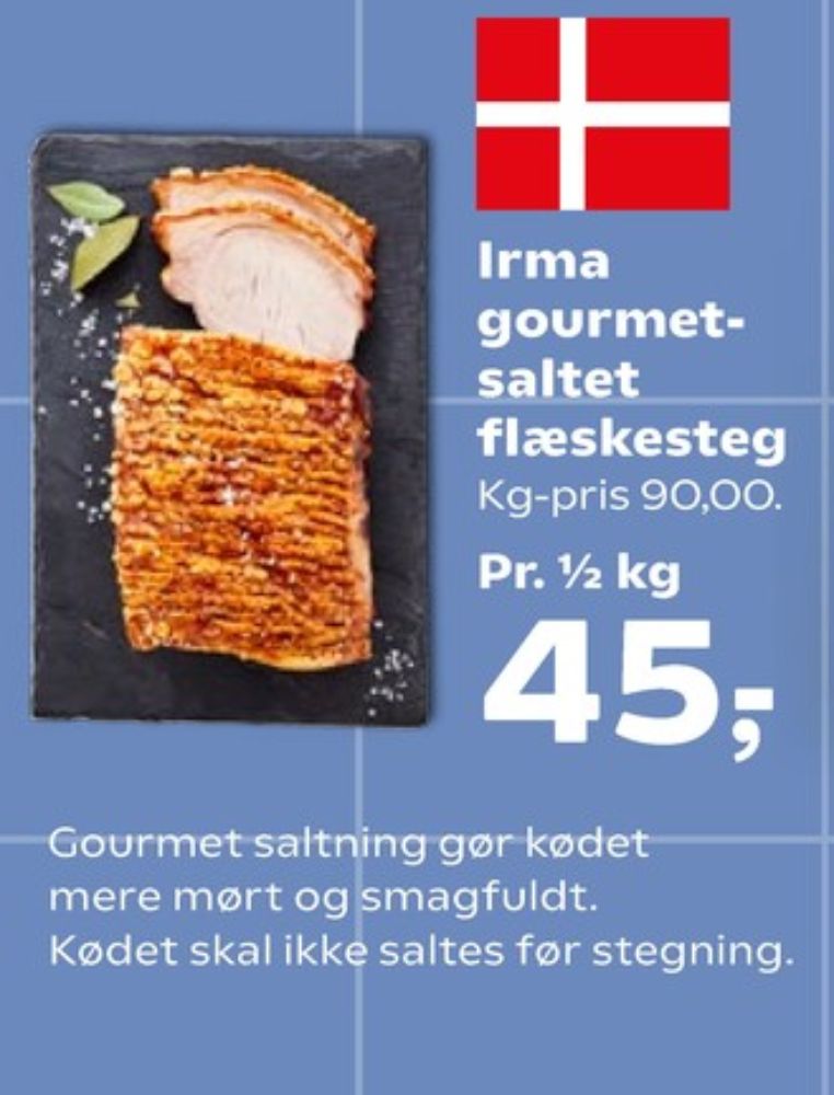 Irmas, Flæskesteg