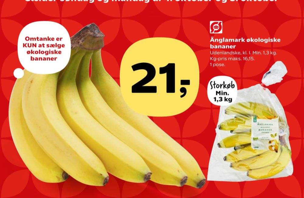 Änglamark, Bananer