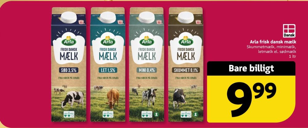 Arla, Minimælk
