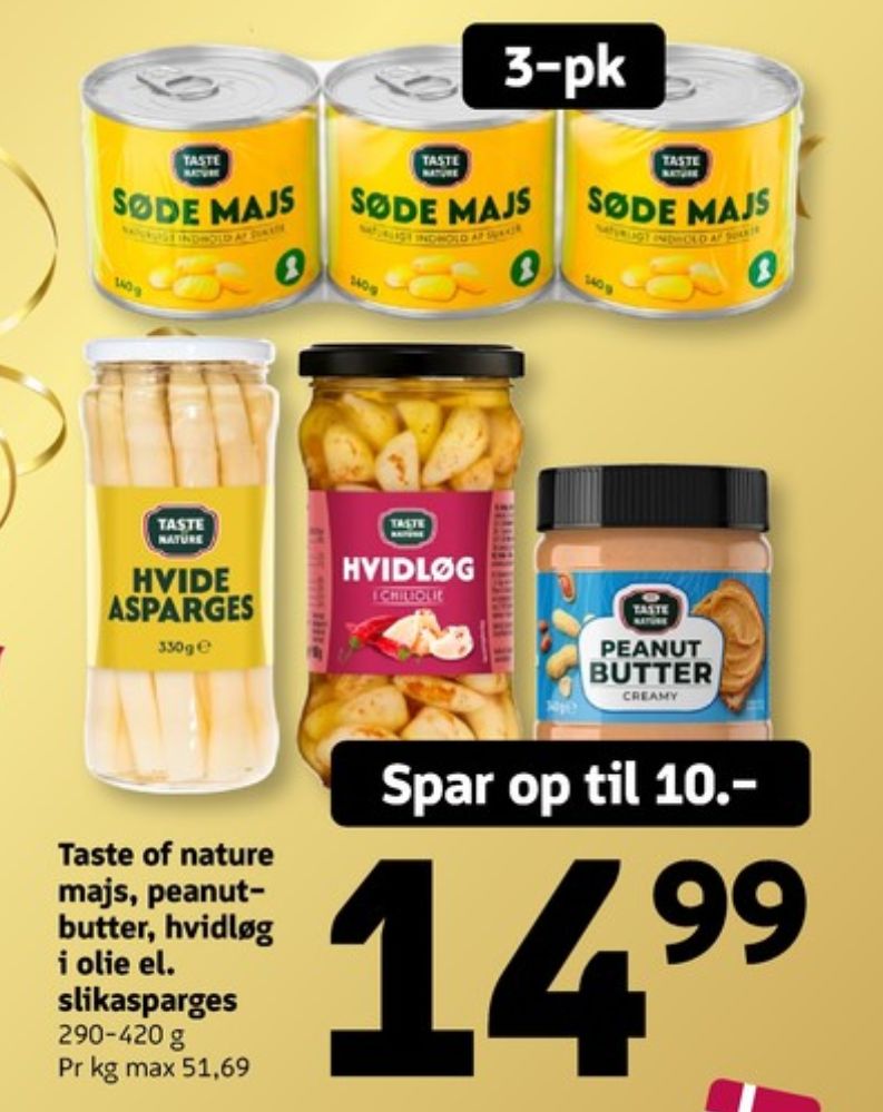Taste of Nature, Hvide Asparges