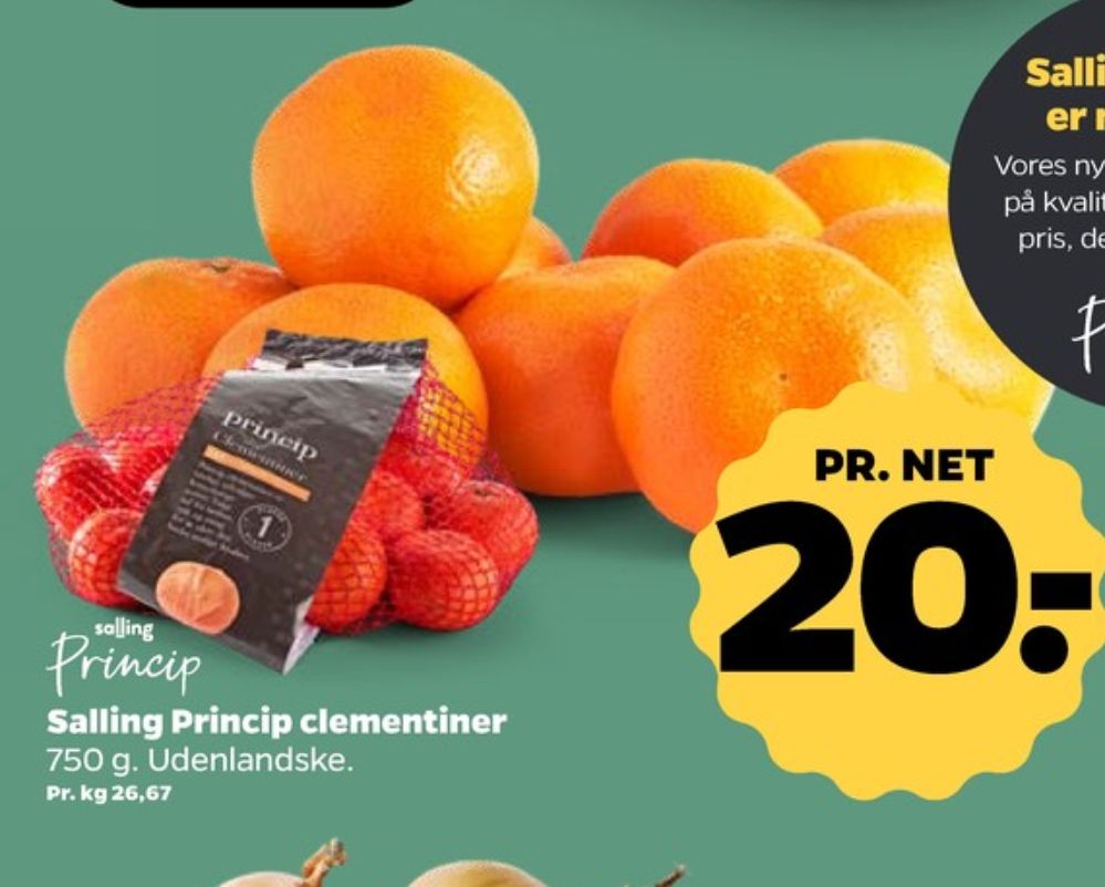 Salling Princip, Clementiner