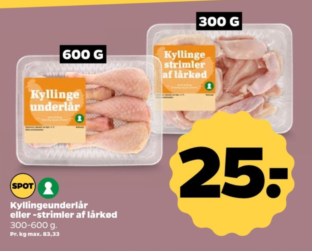 Kyllingeunderlår