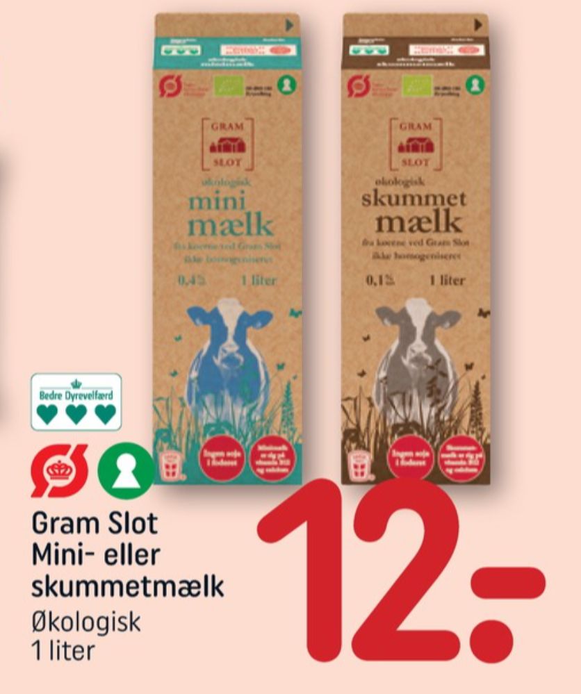 Gram Slot, Skummetmælk
