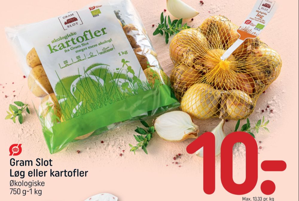 Gram Slot, Kartofler