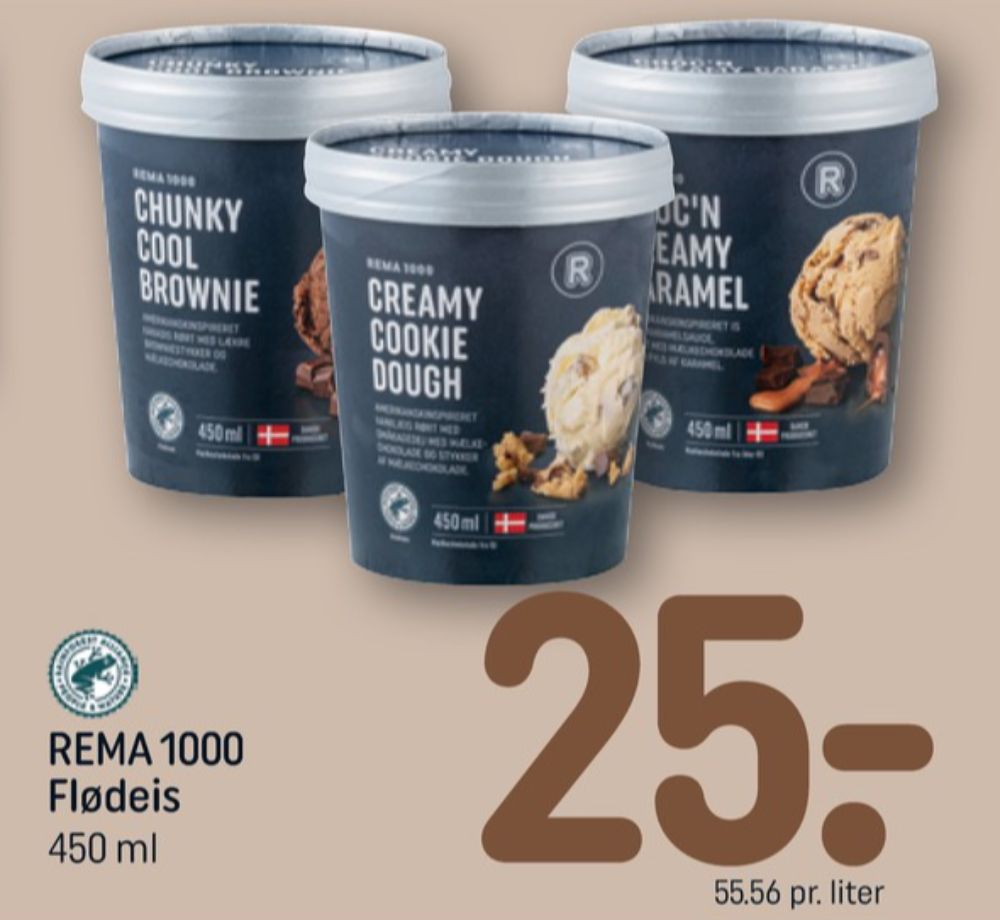Rema 1000, Creamy cookie dough is