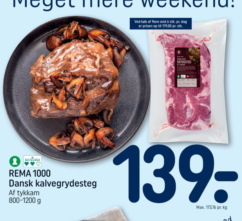 Rema 1000, Kalvegrydesteg