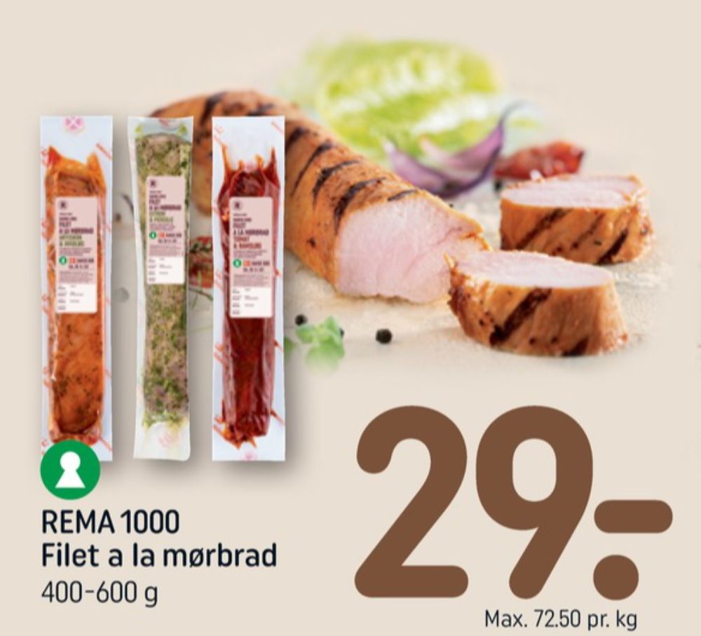 Rema 1000, Grisefilet