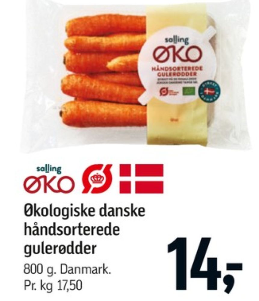Salling ØKO, Gulerødder