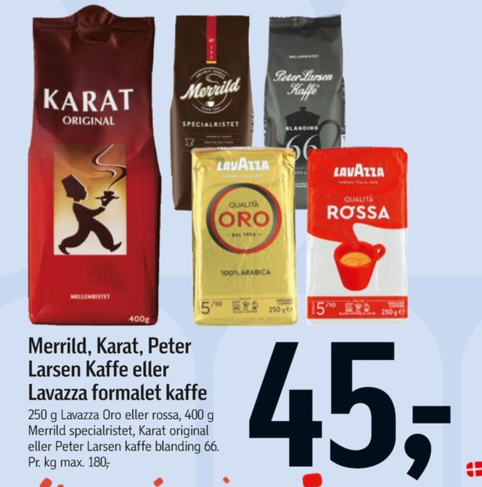 Peter Larsen Blanding 66, Kaffe Formalet